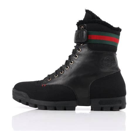 gucci boots for men combat boot|thigh high gucci boots.